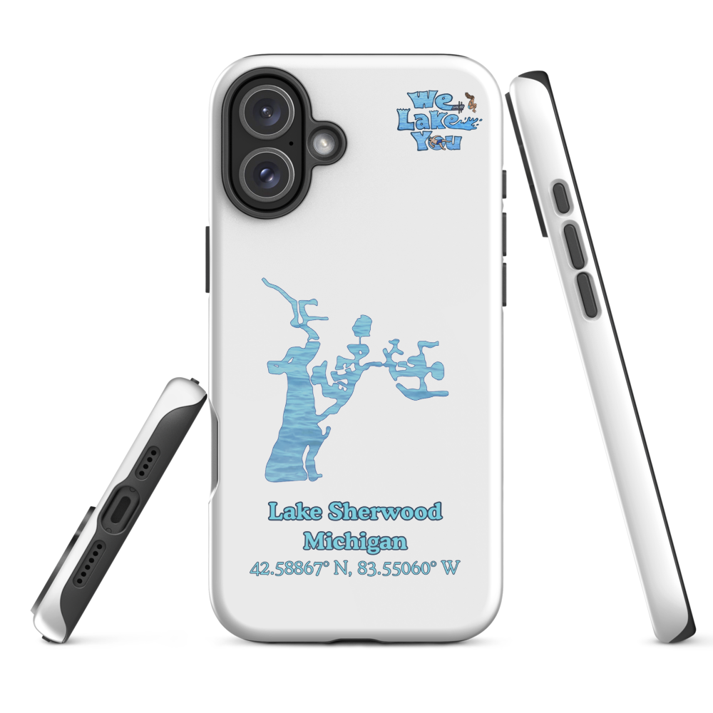 Tough Case for iPhone® 15 and 16 with Lake Sherwood