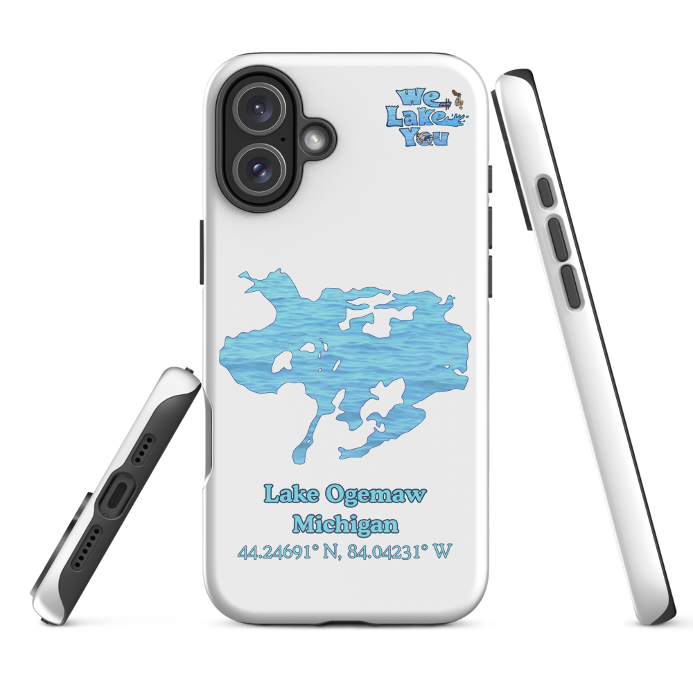 Tough Case for iPhone® 15 and 16 with Lake Ogemaw