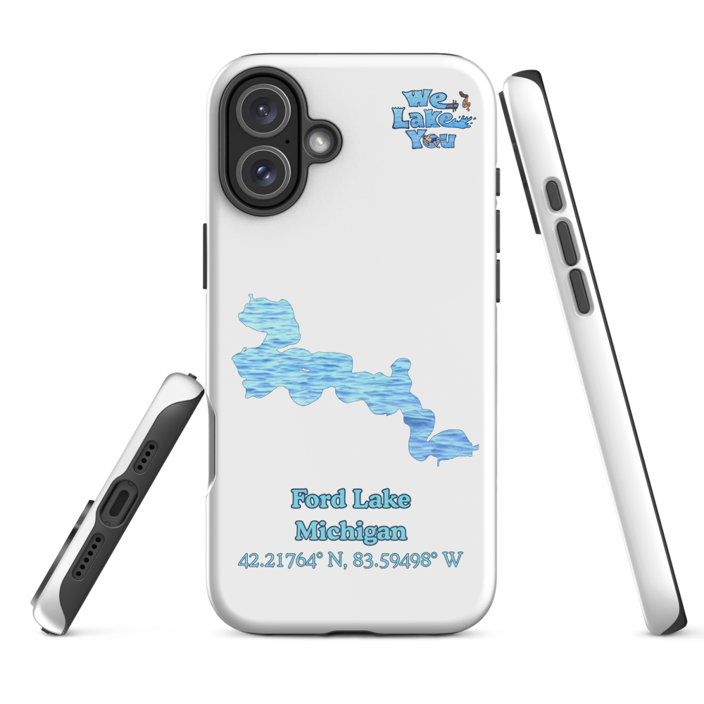 Tough Case for iPhone® 15 and 16 with Ford Lake