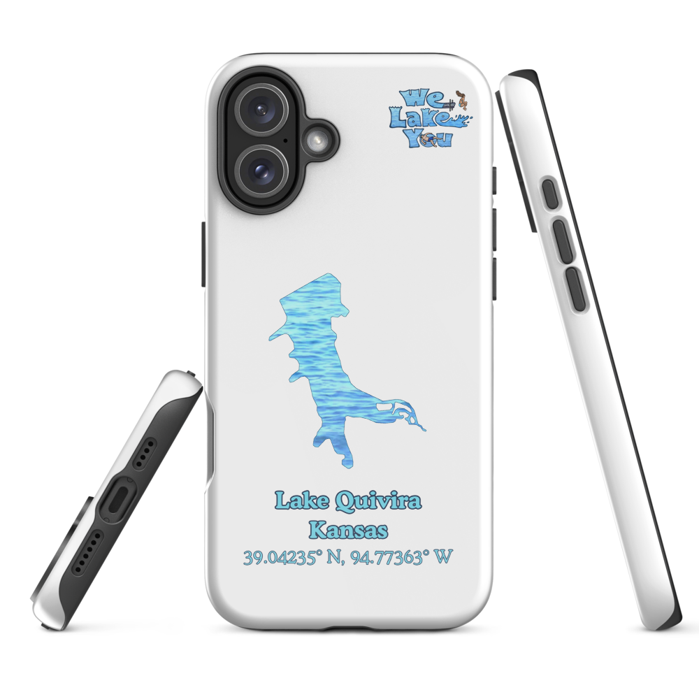 Tough Case for iPhone® 15 and 16 with Lake Quivira