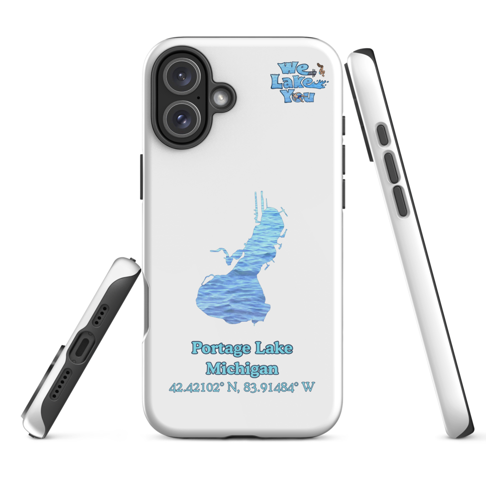 Tough Case for iPhone® 15 and 16 with Portage Lake