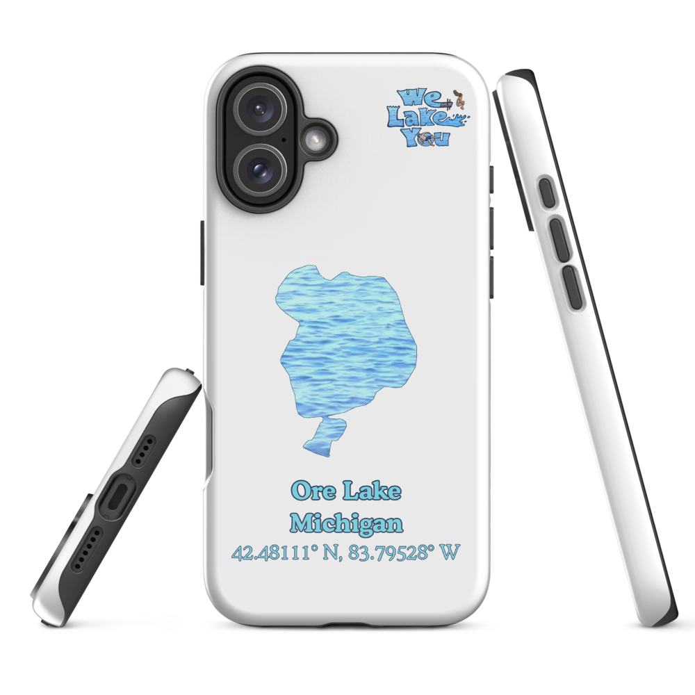 Tough Case for iPhone® 15 and 16 with Ore Lake