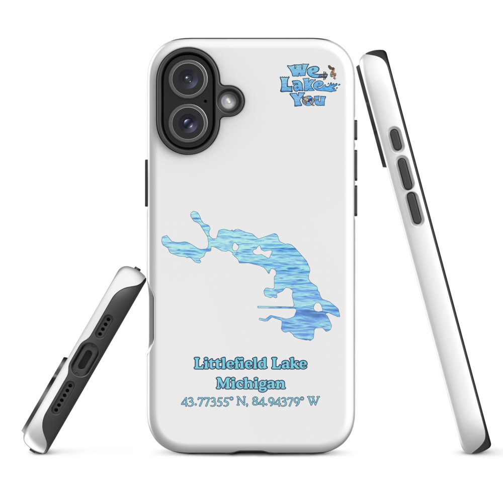 Tough Case for iPhone® 15 and 16 with Littlefield Lake
