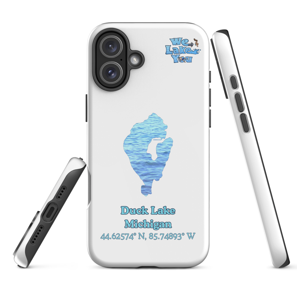 Tough Case for iPhone® 15 and 16 with Duck Lake