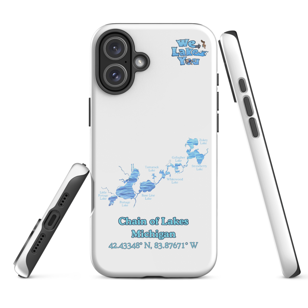 Chain of Lakes iPhone® Tough Case
