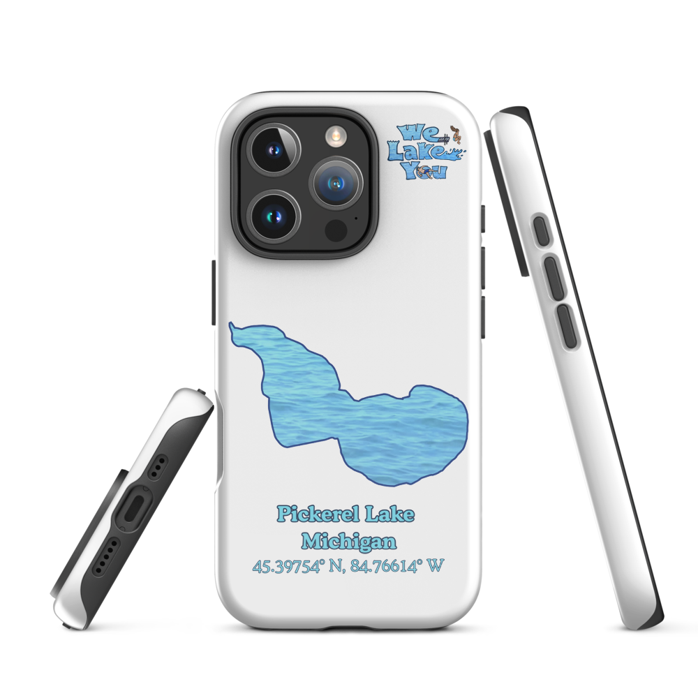 Tough Case for iPhone® 15 and 16 with Pickerel Lake