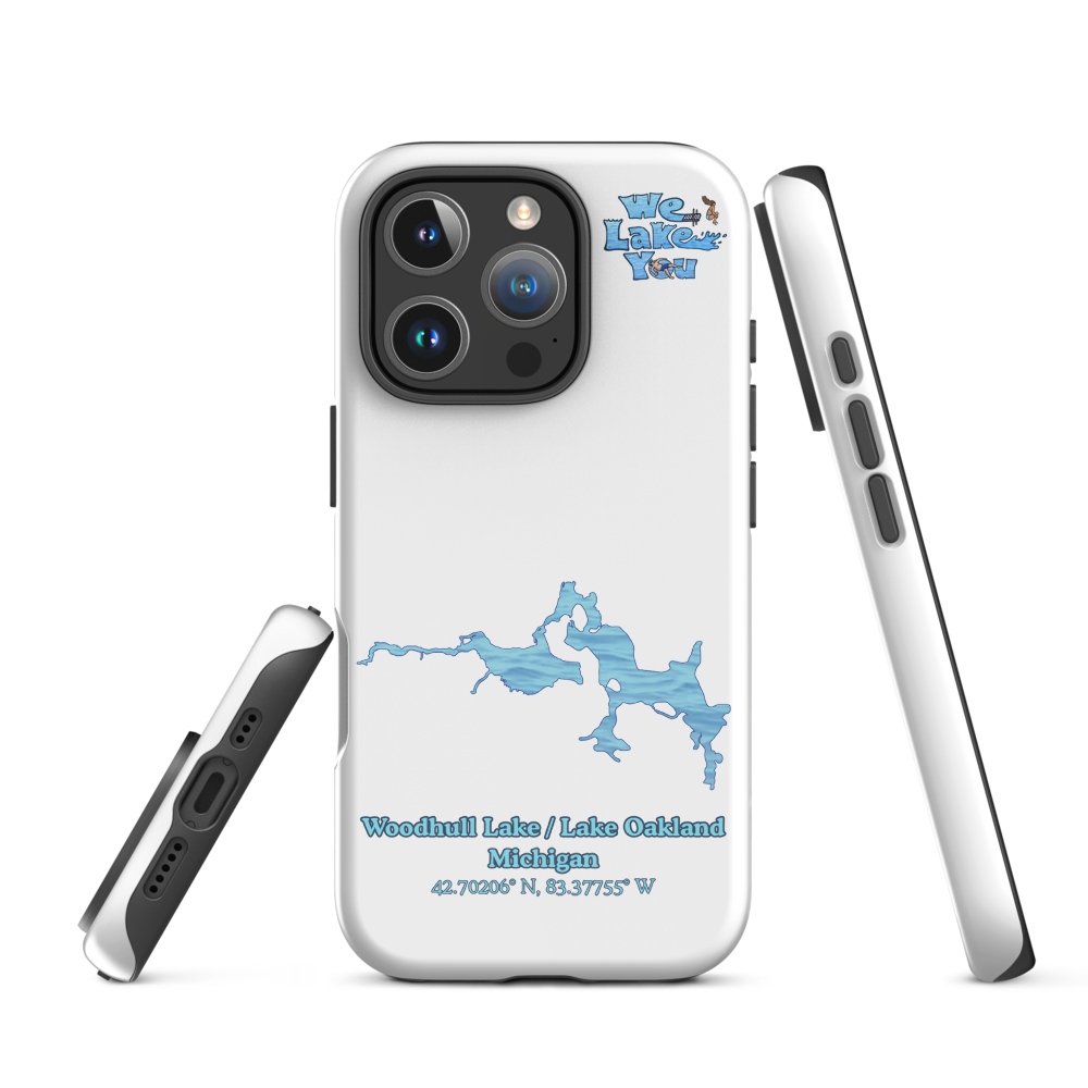 Tough Case for iPhone® 15 and 16 with Woodhull Lake / Lake Oakland