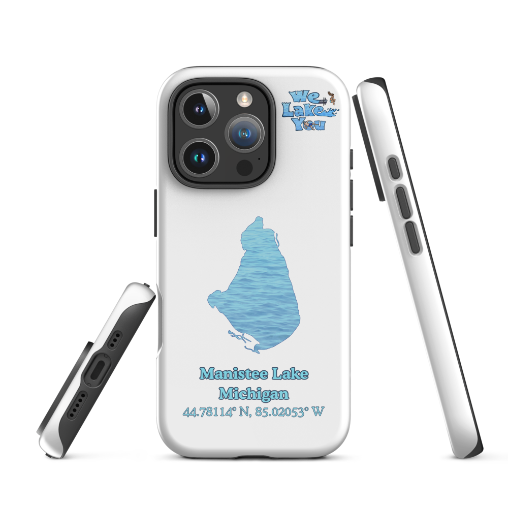 Tough Case for iPhone® 15 and 16 with Manistee Lake