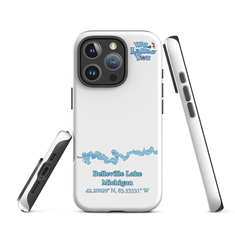 Tough Case for iPhone® 15 and 16 with Belleville Lake