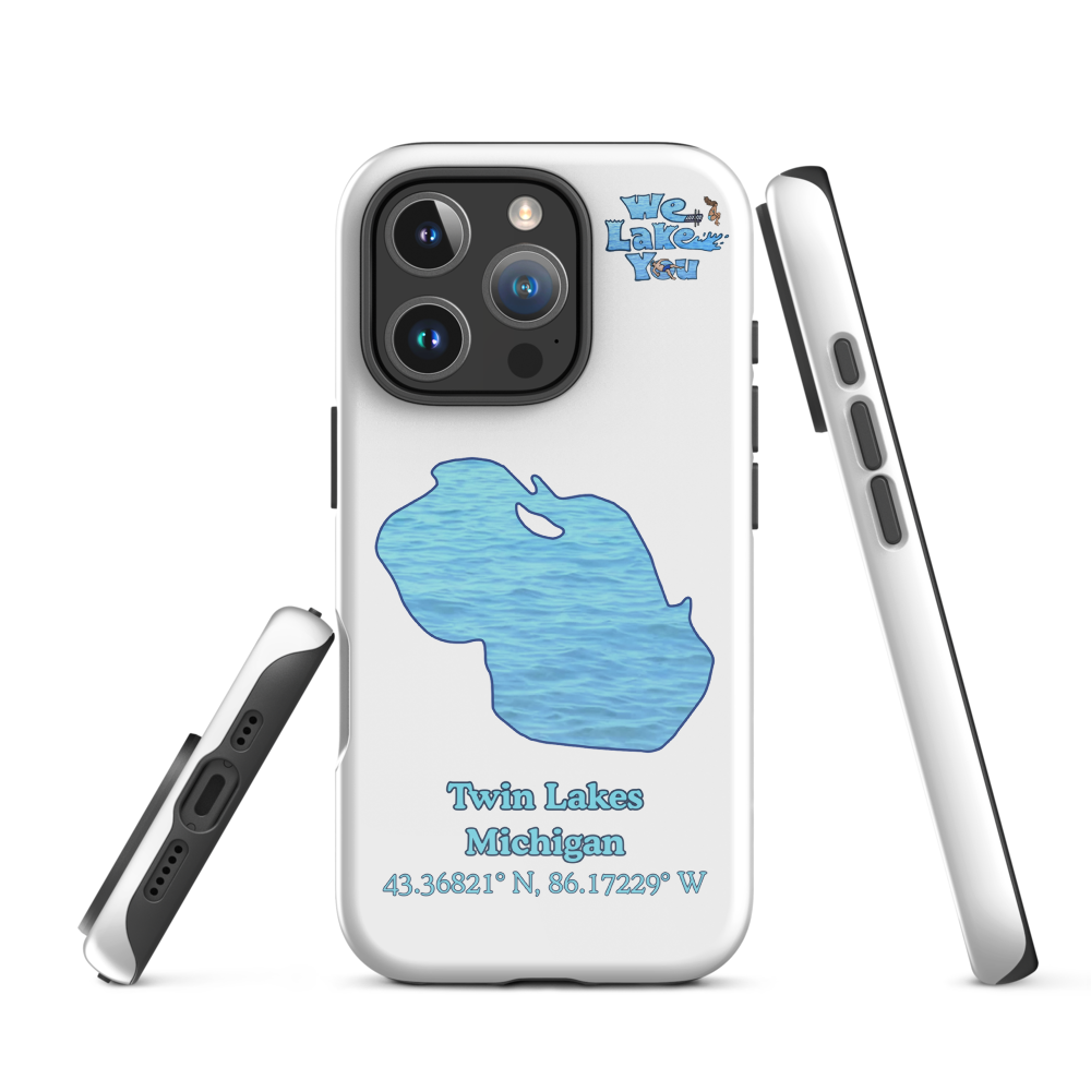 Tough Case for iPhone® 15 and 16 with Twin Lakes