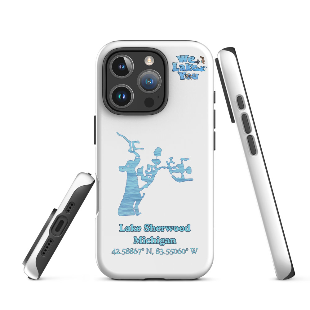Tough Case for iPhone® 15 and 16 with Lake Sherwood