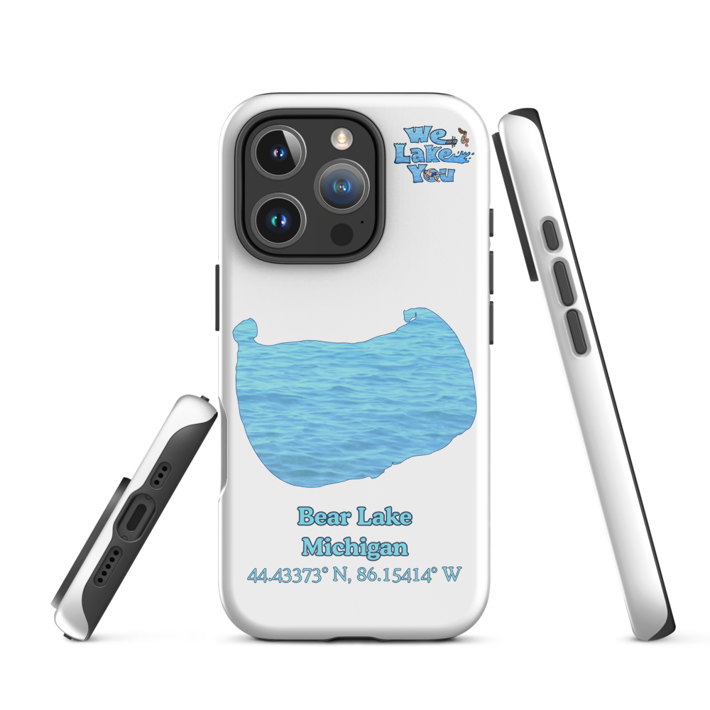 Tough Case for iPhone® 15 and 16 with Bear Lake