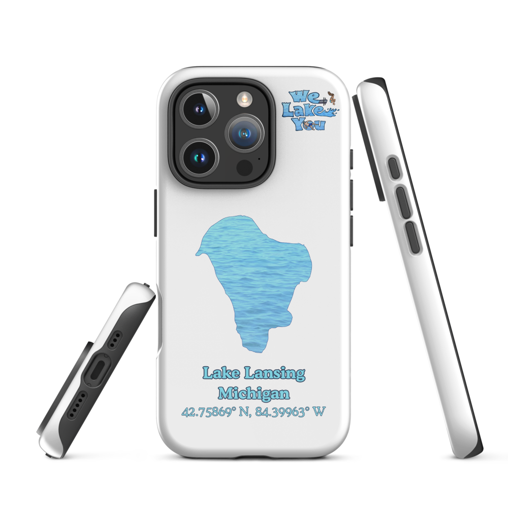Tough Case for iPhone® 15 and 16 with Lake Lansing