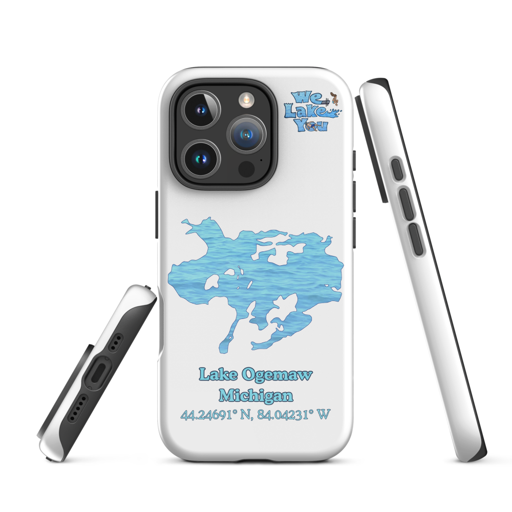 Tough Case for iPhone® 15 and 16 with Lake Ogemaw