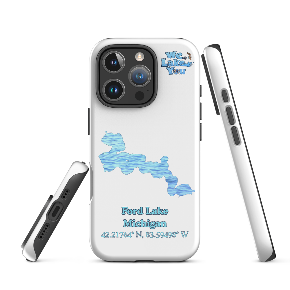 Tough Case for iPhone® 15 and 16 with Ford Lake
