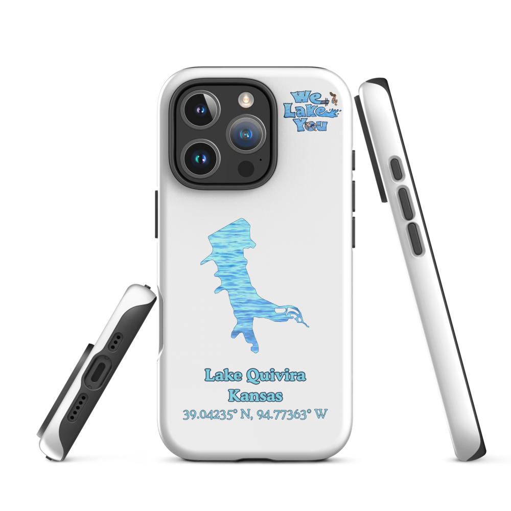 Tough Case for iPhone® 15 and 16 with Lake Quivira