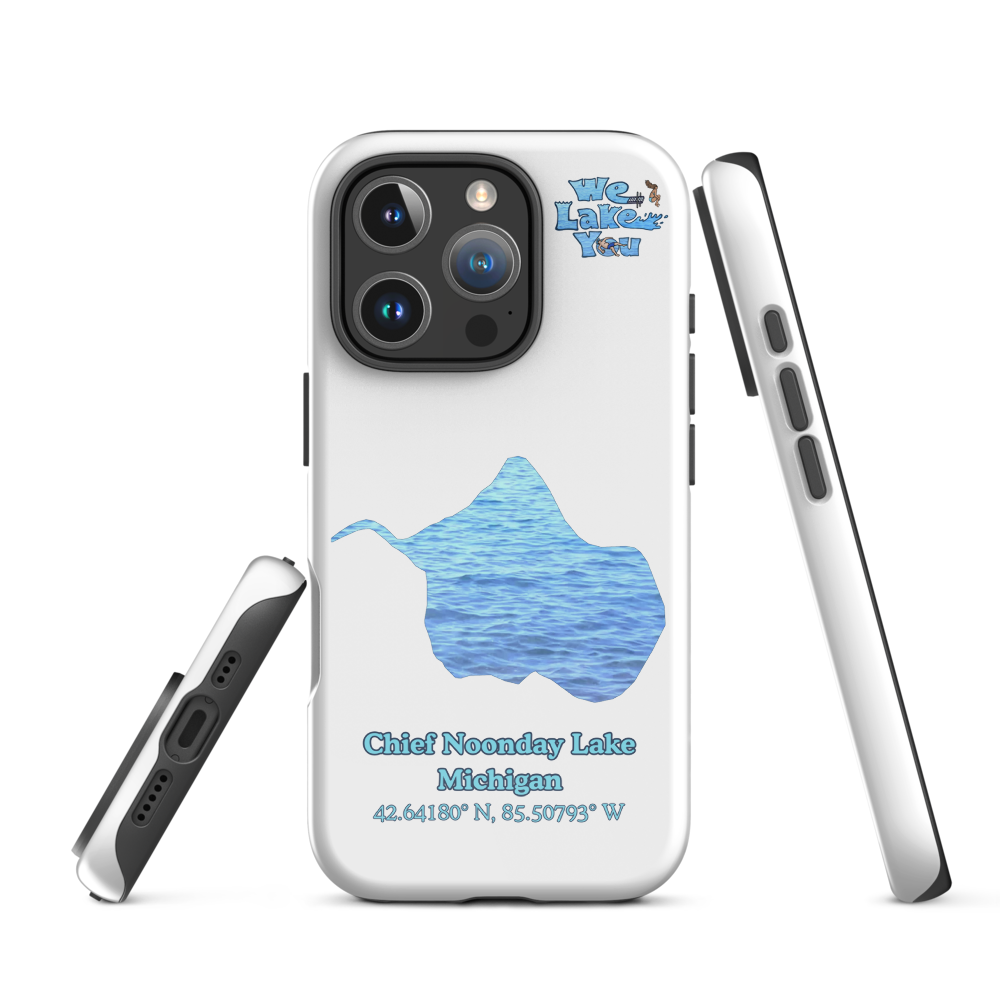 Tough Case for iPhone® 15 and 16 with Chief Noonday Lake