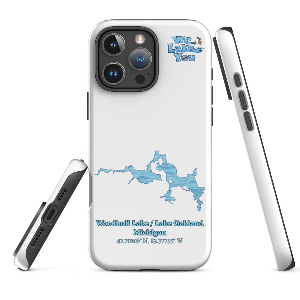 Tough Case for iPhone® 15 and 16 with Woodhull Lake / Lake Oakland