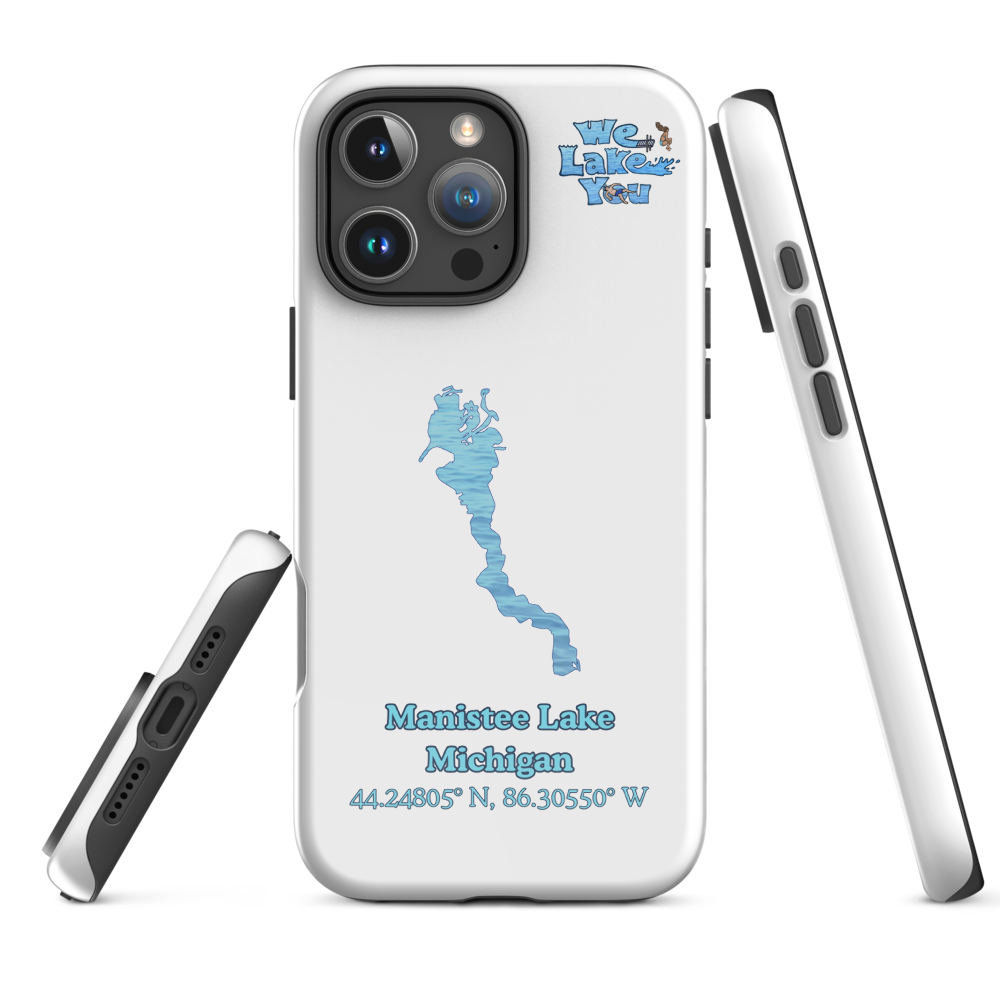 Tough Case for iPhone® 15 and 16 with Manistee Lake
