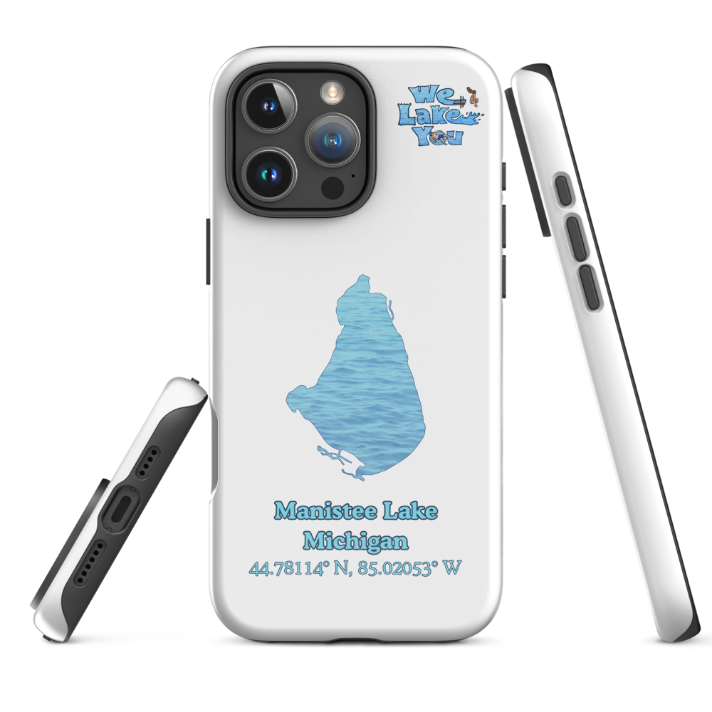 Tough Case for iPhone® 15 and 16 with Manistee Lake