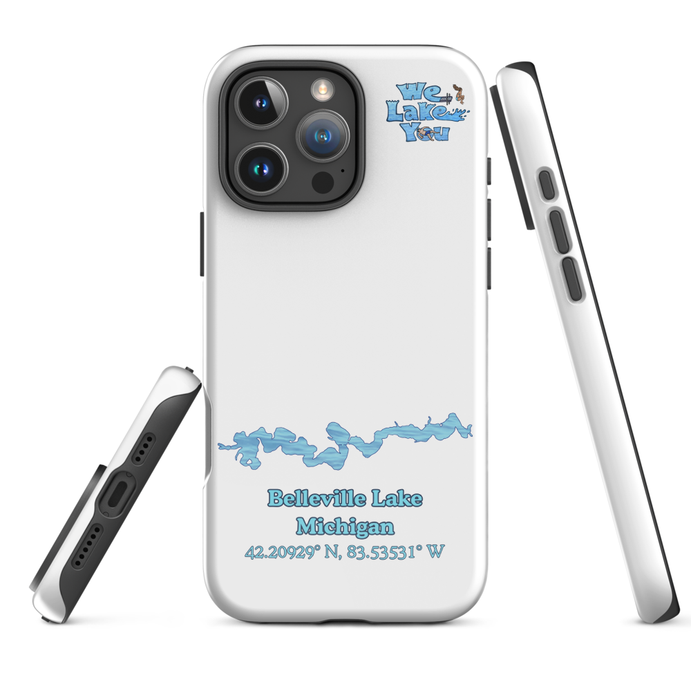 Tough Case for iPhone® 15 and 16 with Belleville Lake