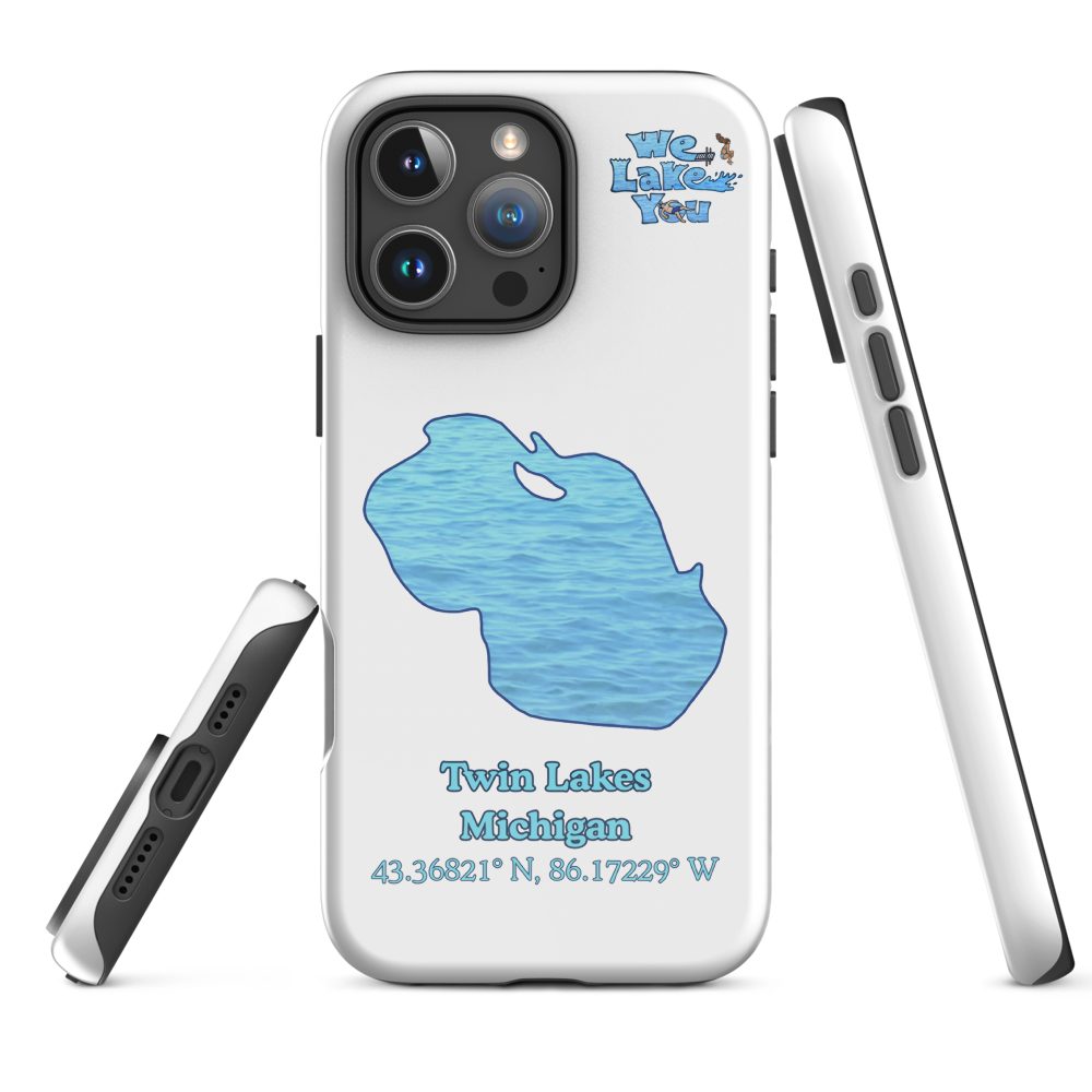 Tough Case for iPhone® 15 and 16 with Twin Lakes