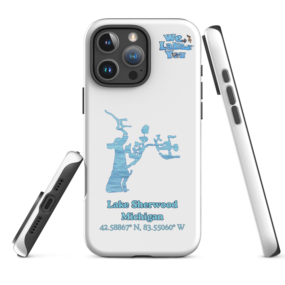 Tough Case for iPhone® 15 and 16 with Lake Sherwood