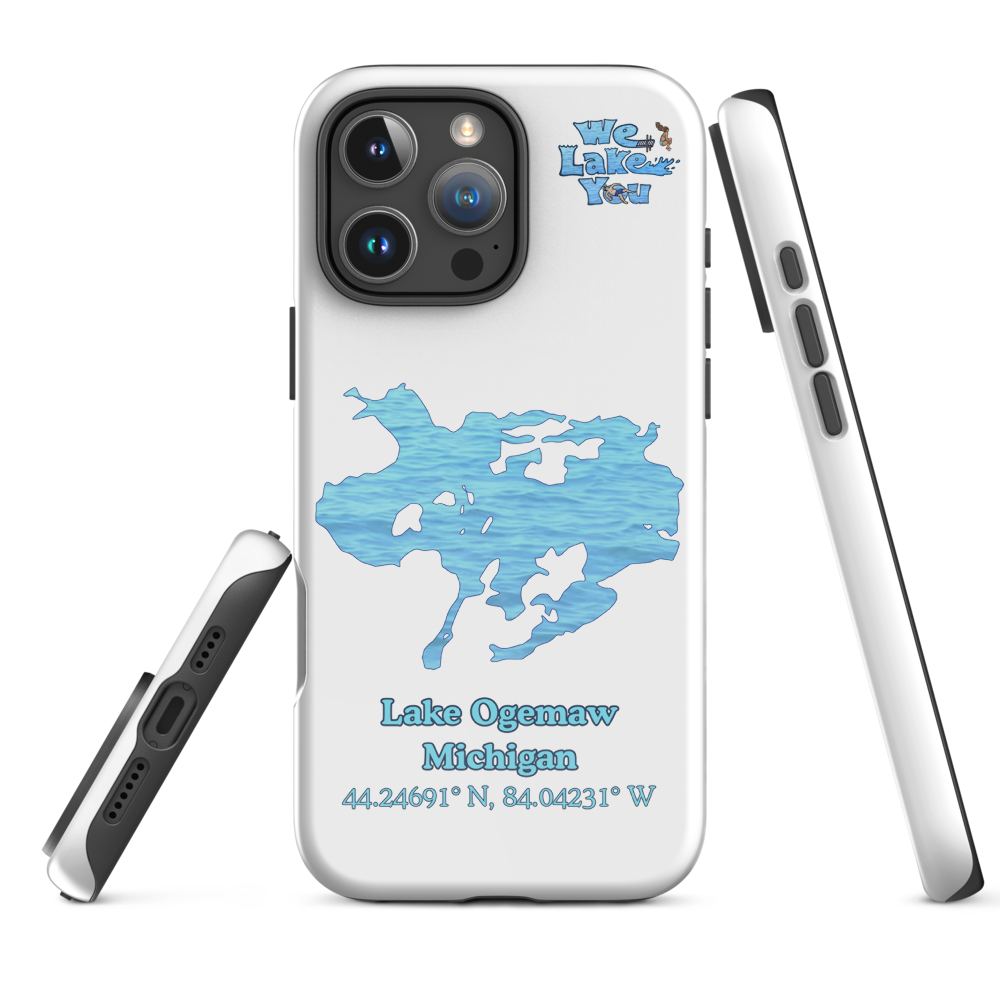 Tough Case for iPhone® 15 and 16 with Lake Ogemaw