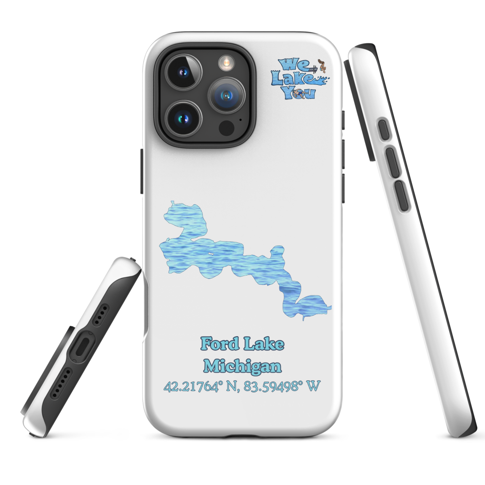 Tough Case for iPhone® 15 and 16 with Ford Lake