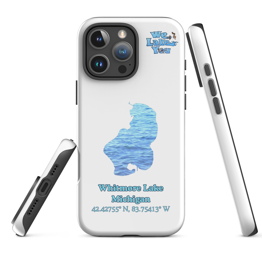 Tough Case for iPhone® 15 and 16 with Whitmore Lake