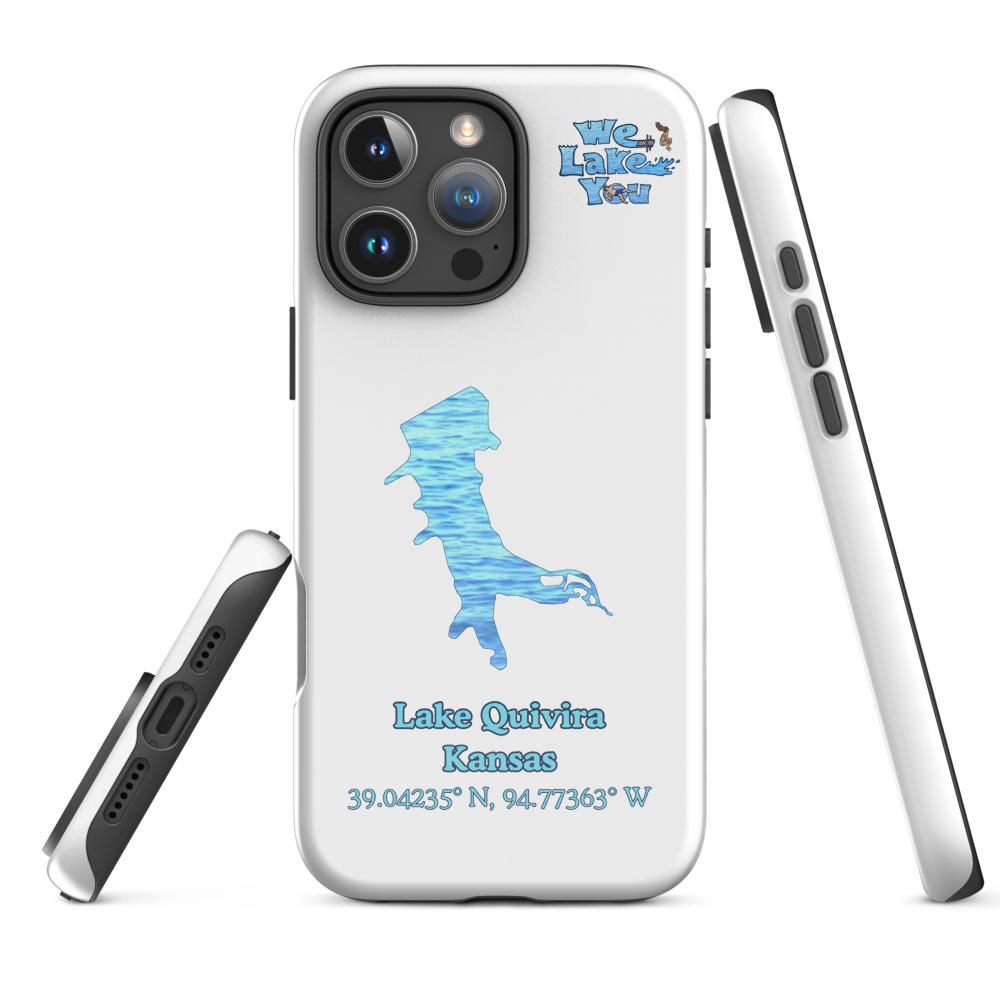 Tough Case for iPhone® 15 and 16 with Lake Quivira