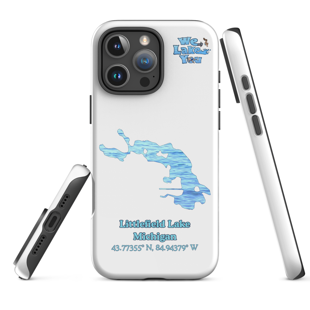 Tough Case for iPhone® 15 and 16 with Littlefield Lake