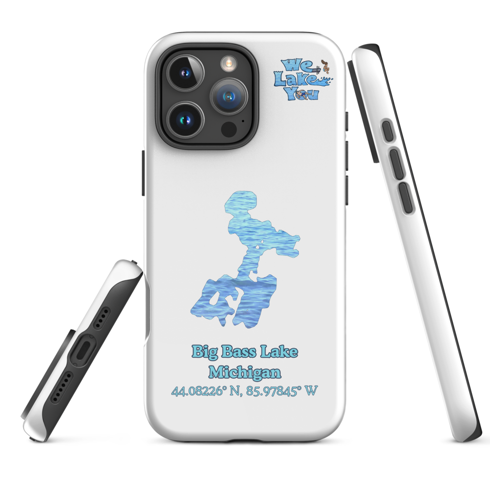 Tough Case for iPhone® 15 and 16 with Big Bass Lake