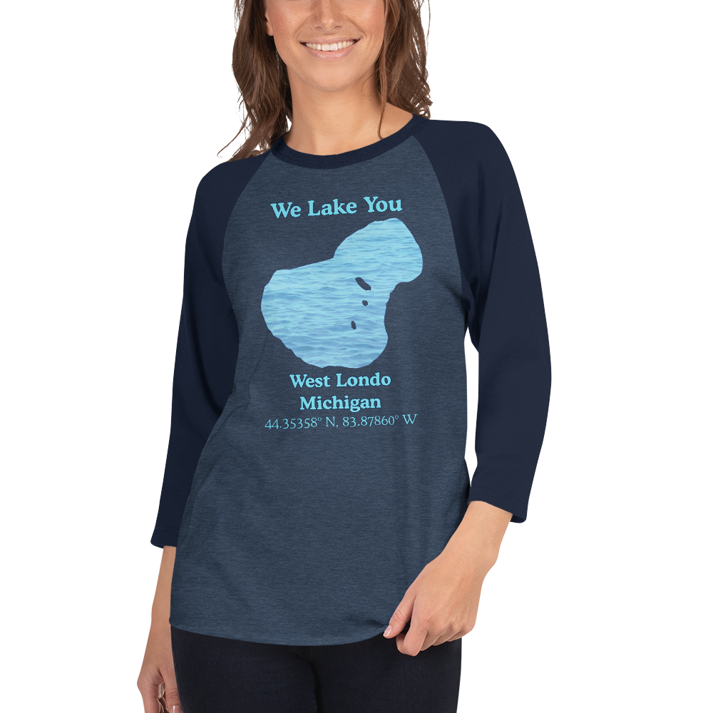 West Londo Raglan 3/4 Sleeve Unisex T-shirt