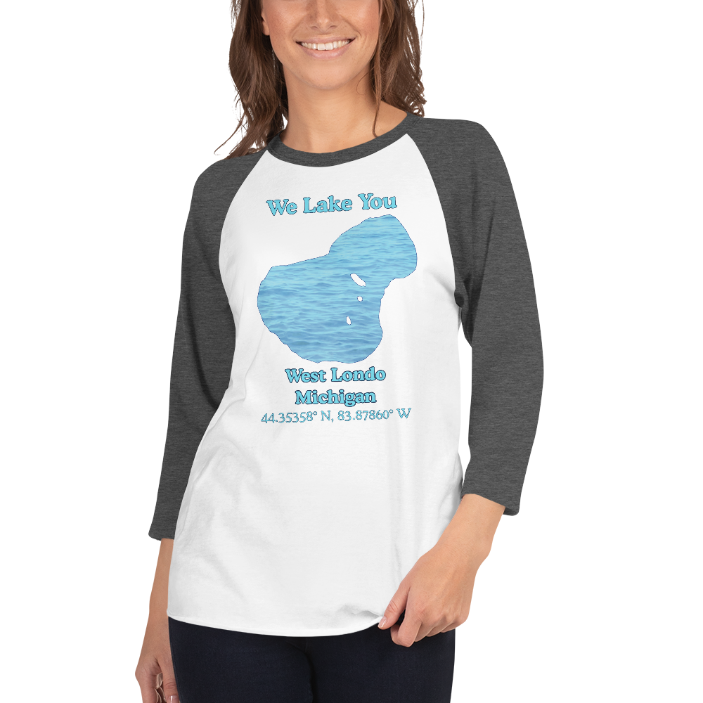 West Londo Raglan 3/4 Sleeve Unisex T-shirt