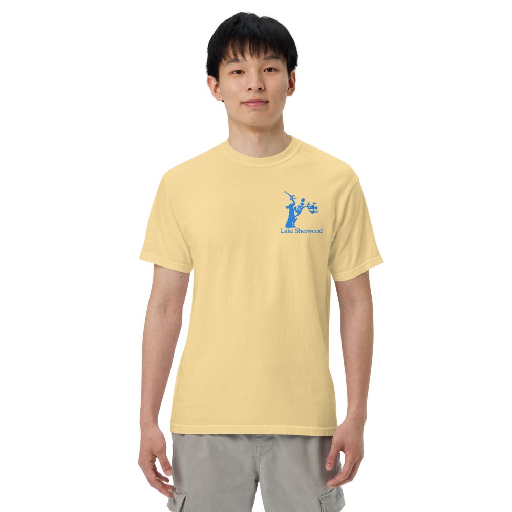 Lake Sherwood Super Premium Embroidered Unisex T-shirt