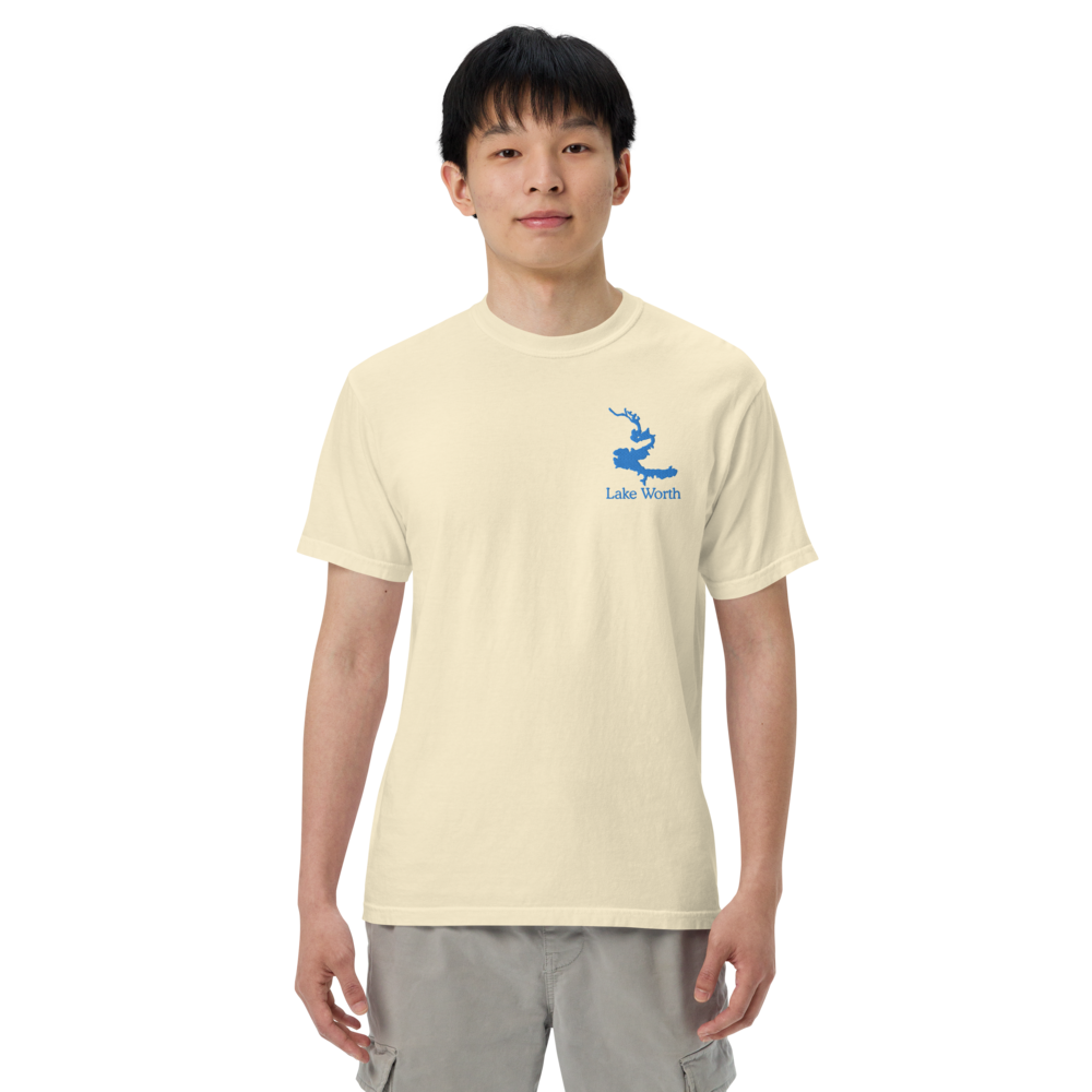 Lake Worth Super Premium Embroidered Unisex T-shirt