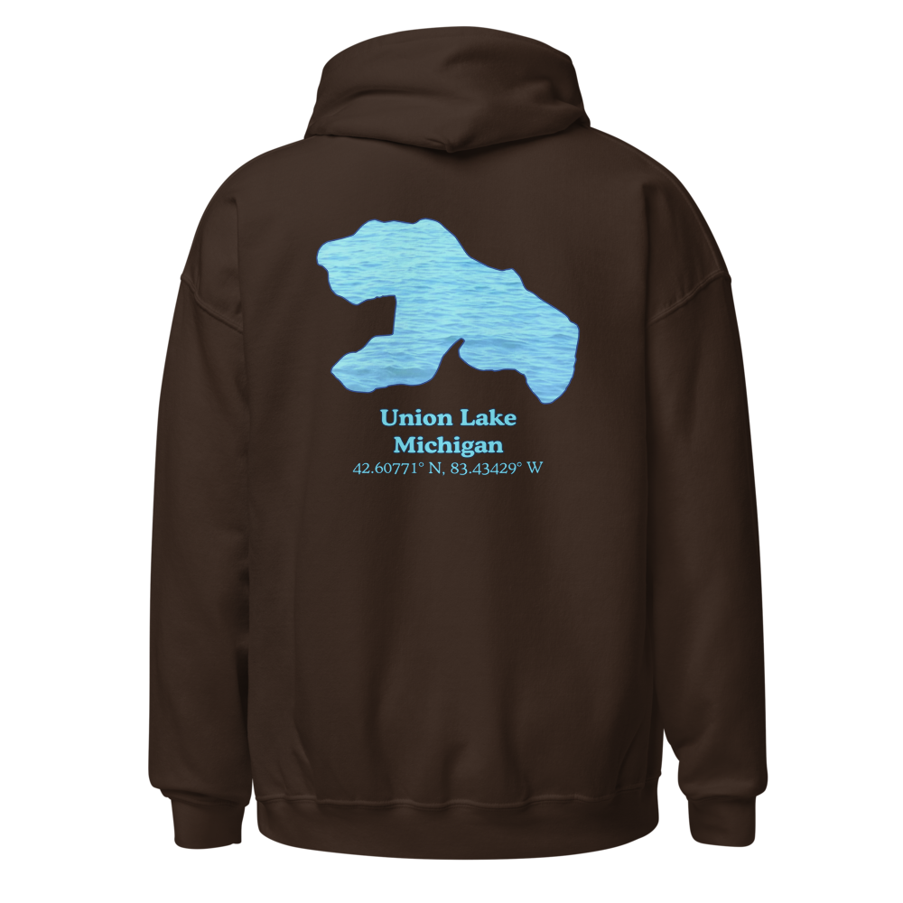 Classic Unisex Pullover Hoodie - Union Lake on back and We Lake You on front