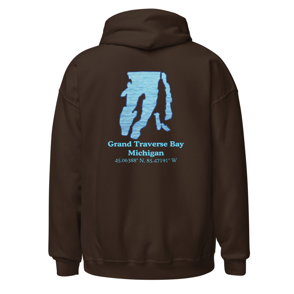 Grand Traverse Bay Unisex Pullover Hoodie