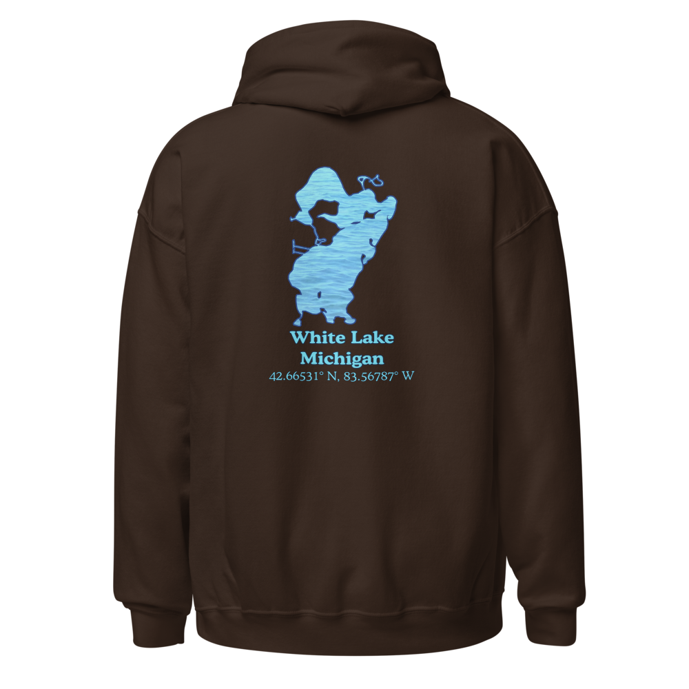 White Lake Unisex Pullover Hoodie
