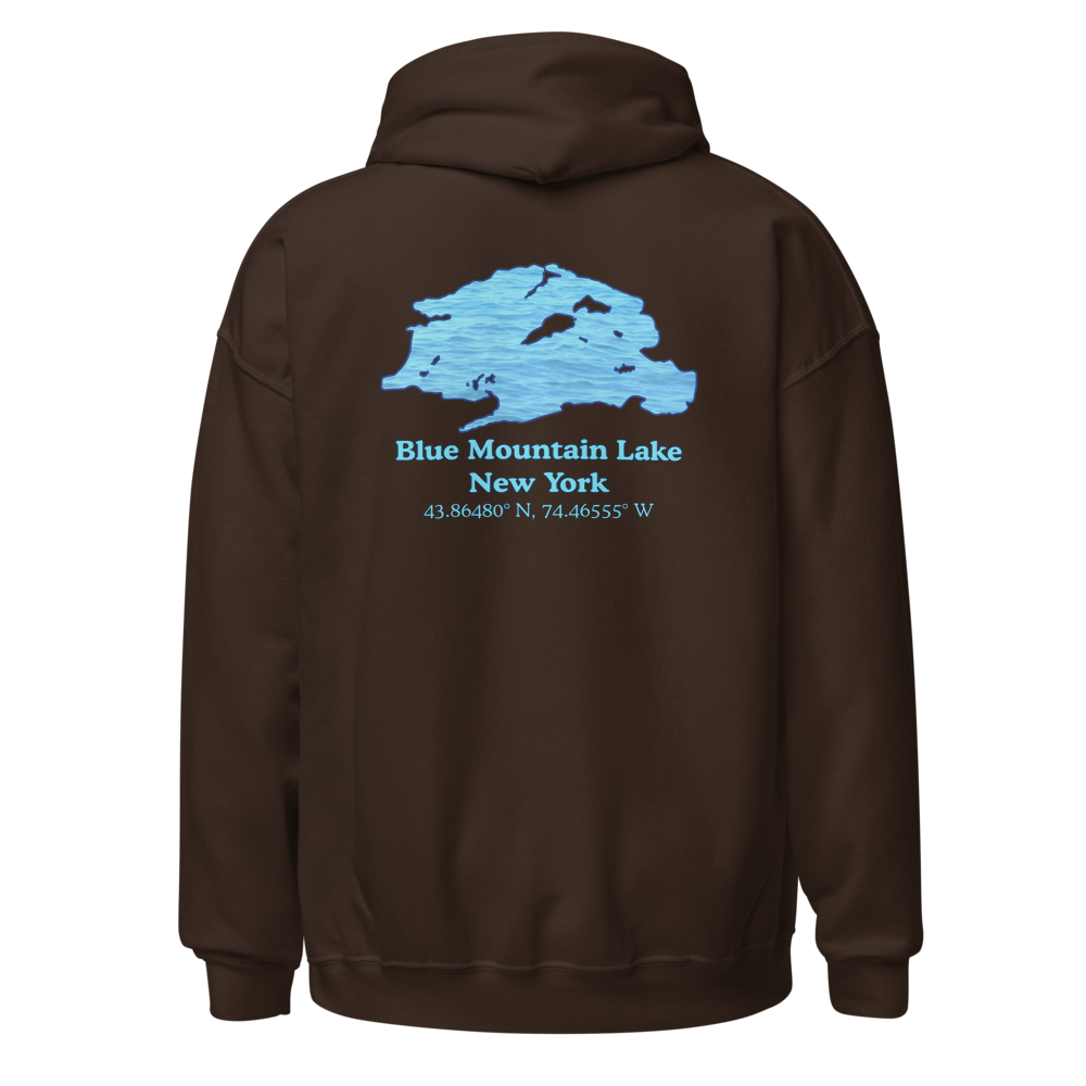 Blue Mountain Lake Unisex Pullover Hoodie