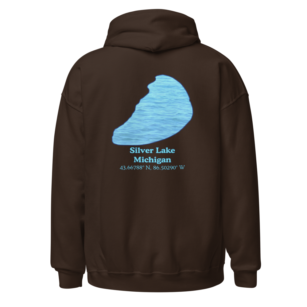 Silver Lake Unisex Pullover Hoodie
