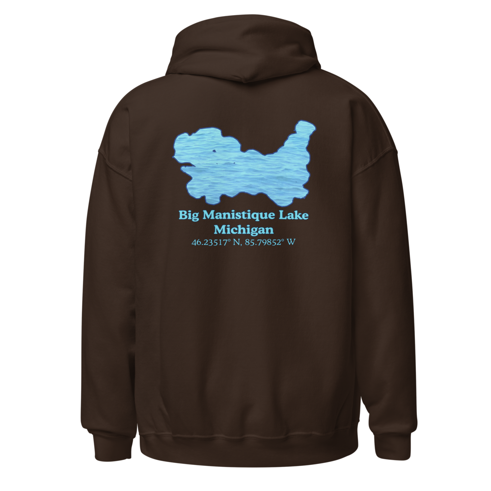 Big Manistique Lake Unisex Pullover Hoodie