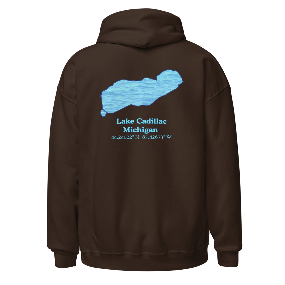 Classic Unisex Pullover Hoodie - Lake Cadillac on back and We Lake You on front