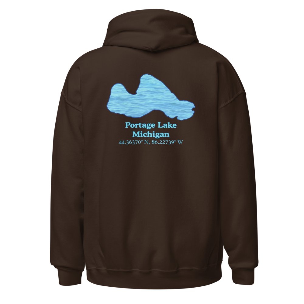 Portage Lake Unisex Pullover Hoodie