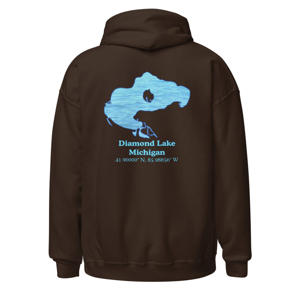 Diamond Lake Unisex Pullover Hoodie