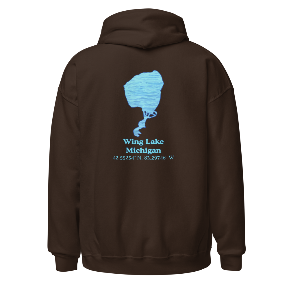 Wing Lake Unisex Pullover Hoodie
