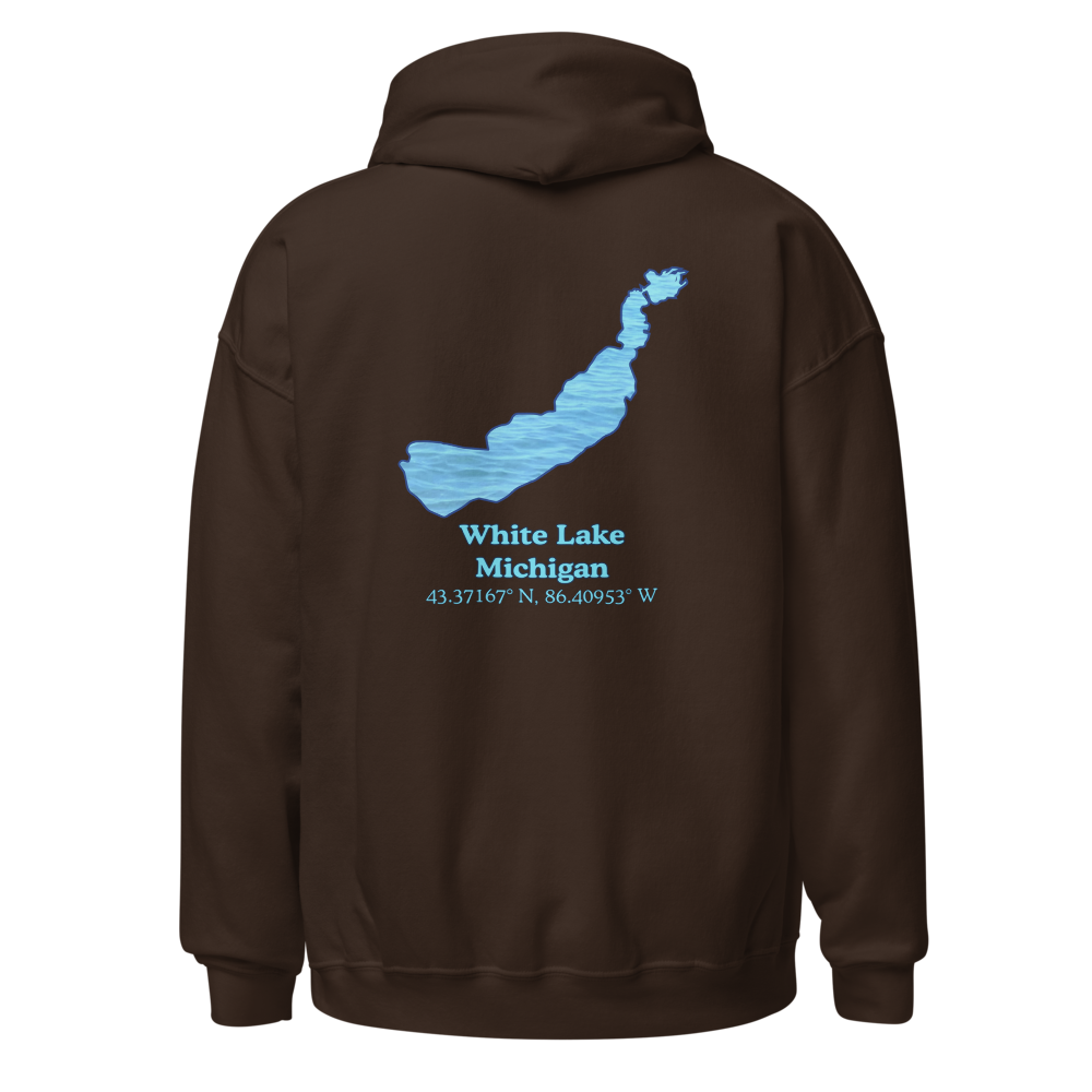 White Lake Unisex Pullover Hoodie