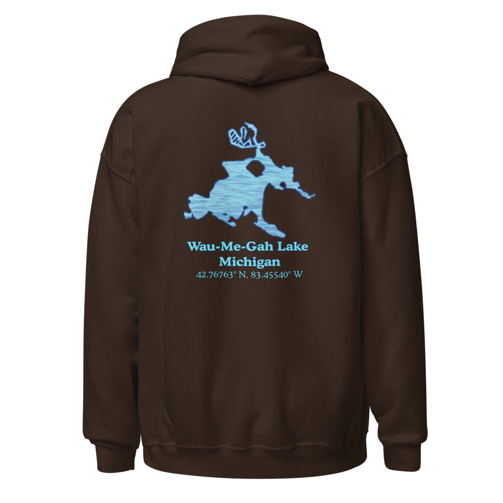Wau-Me-Gah Lake Unisex Pullover Hoodie