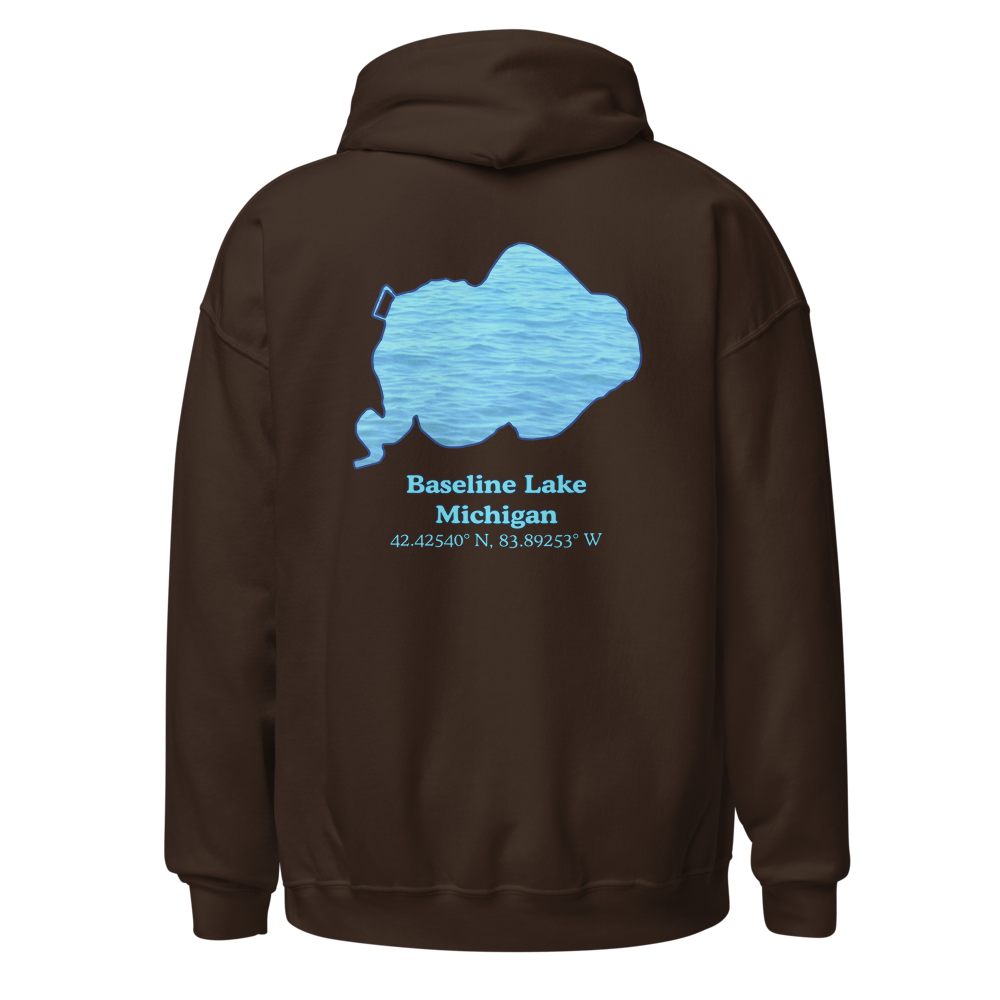 Baseline Lake Unisex Pullover Hoodie